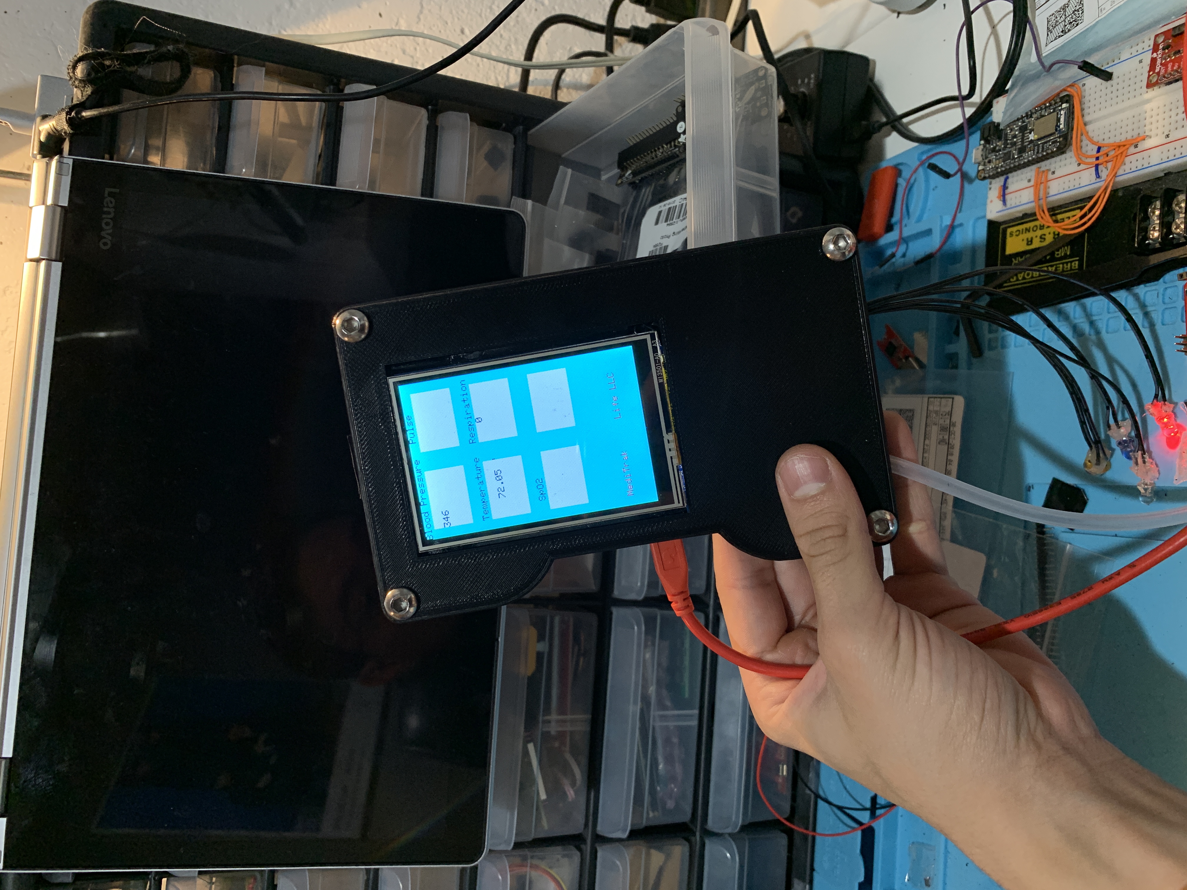MediTrak Screen Interface